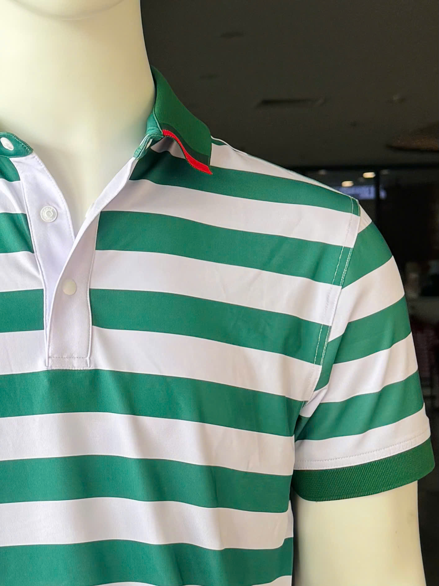 Áo thun nam Passio Sọc Xanh